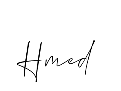 Best and Professional Signature Style for Hmed. Allison_Script Best Signature Style Collection. Hmed signature style 2 images and pictures png