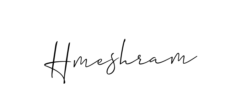 Once you've used our free online signature maker to create your best signature Allison_Script style, it's time to enjoy all of the benefits that Hmeshram name signing documents. Hmeshram signature style 2 images and pictures png