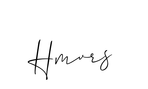 Design your own signature with our free online signature maker. With this signature software, you can create a handwritten (Allison_Script) signature for name Hmvrs. Hmvrs signature style 2 images and pictures png