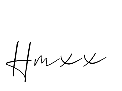 It looks lik you need a new signature style for name Hmxx. Design unique handwritten (Allison_Script) signature with our free signature maker in just a few clicks. Hmxx signature style 2 images and pictures png