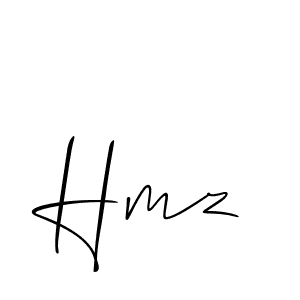 It looks lik you need a new signature style for name Hmz. Design unique handwritten (Allison_Script) signature with our free signature maker in just a few clicks. Hmz signature style 2 images and pictures png