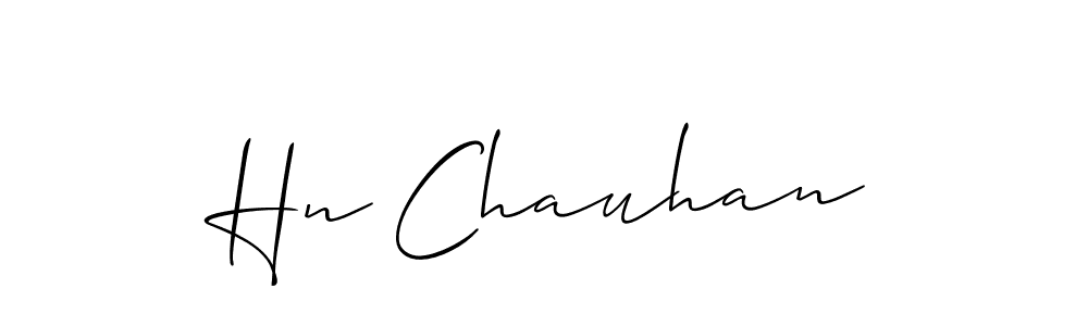 Once you've used our free online signature maker to create your best signature Allison_Script style, it's time to enjoy all of the benefits that Hn Chauhan name signing documents. Hn Chauhan signature style 2 images and pictures png