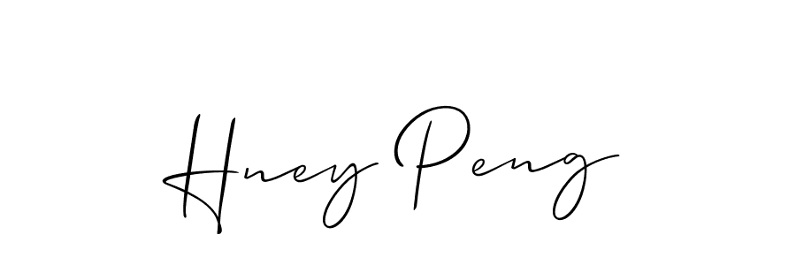 You can use this online signature creator to create a handwritten signature for the name Hney Peng. This is the best online autograph maker. Hney Peng signature style 2 images and pictures png