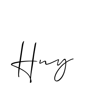 Make a short Hny signature style. Manage your documents anywhere anytime using Allison_Script. Create and add eSignatures, submit forms, share and send files easily. Hny signature style 2 images and pictures png