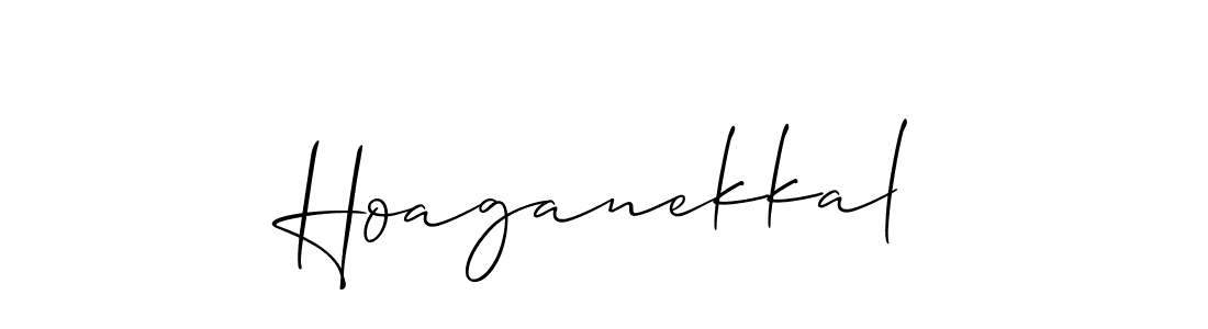 This is the best signature style for the Hoaganekkal name. Also you like these signature font (Allison_Script). Mix name signature. Hoaganekkal signature style 2 images and pictures png