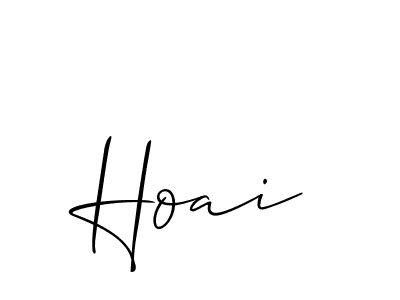 Once you've used our free online signature maker to create your best signature Allison_Script style, it's time to enjoy all of the benefits that Hoai name signing documents. Hoai signature style 2 images and pictures png