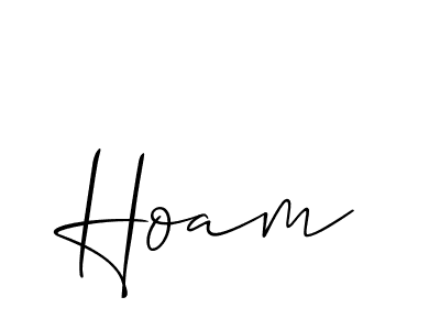 This is the best signature style for the Hoam name. Also you like these signature font (Allison_Script). Mix name signature. Hoam signature style 2 images and pictures png