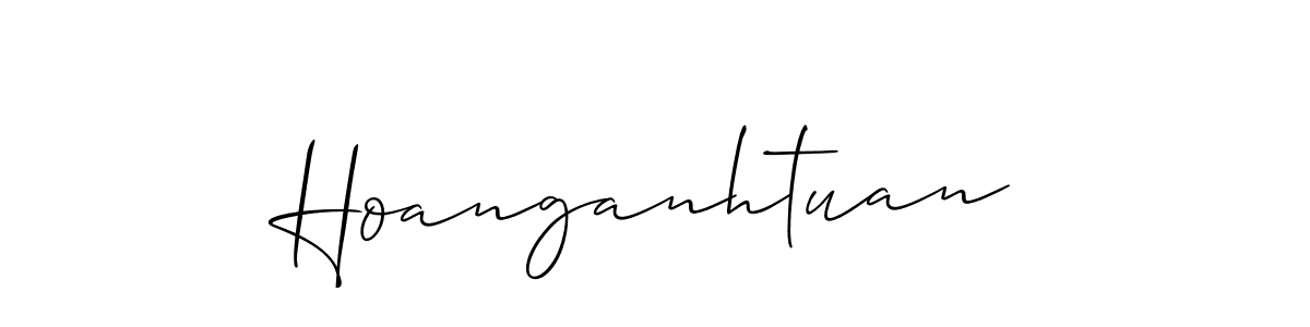 Once you've used our free online signature maker to create your best signature Allison_Script style, it's time to enjoy all of the benefits that Hoanganhtuan name signing documents. Hoanganhtuan signature style 2 images and pictures png