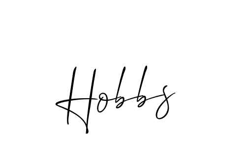 It looks lik you need a new signature style for name Hobbs. Design unique handwritten (Allison_Script) signature with our free signature maker in just a few clicks. Hobbs signature style 2 images and pictures png