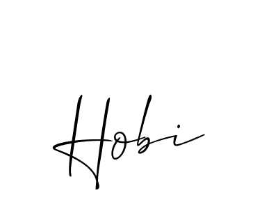 Once you've used our free online signature maker to create your best signature Allison_Script style, it's time to enjoy all of the benefits that Hobi name signing documents. Hobi signature style 2 images and pictures png