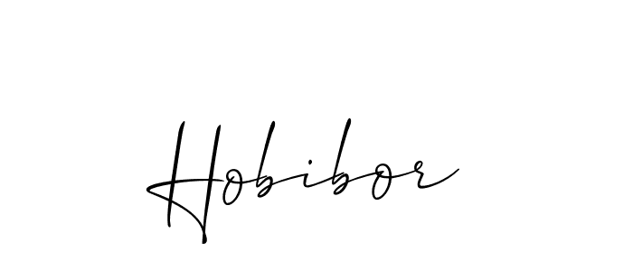 Make a short Hobibor signature style. Manage your documents anywhere anytime using Allison_Script. Create and add eSignatures, submit forms, share and send files easily. Hobibor signature style 2 images and pictures png
