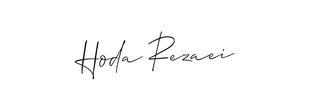 Make a beautiful signature design for name Hoda Rezaei. Use this online signature maker to create a handwritten signature for free. Hoda Rezaei signature style 2 images and pictures png