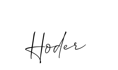 Similarly Allison_Script is the best handwritten signature design. Signature creator online .You can use it as an online autograph creator for name Hoder. Hoder signature style 2 images and pictures png