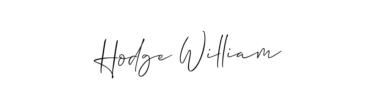 Once you've used our free online signature maker to create your best signature Allison_Script style, it's time to enjoy all of the benefits that Hodge William name signing documents. Hodge William signature style 2 images and pictures png