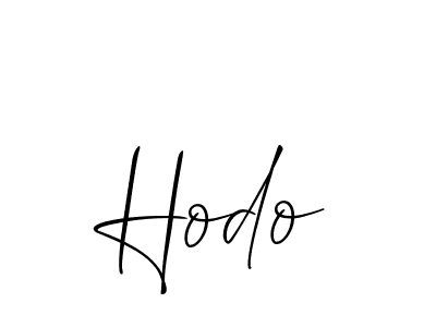 You should practise on your own different ways (Allison_Script) to write your name (Hodo) in signature. don't let someone else do it for you. Hodo signature style 2 images and pictures png