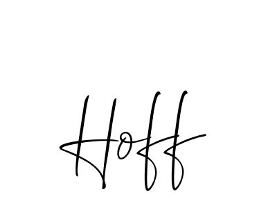 Here are the top 10 professional signature styles for the name Hoff. These are the best autograph styles you can use for your name. Hoff signature style 2 images and pictures png