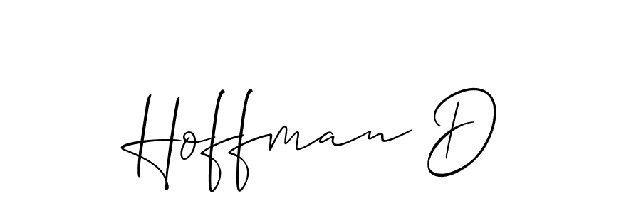 Make a beautiful signature design for name Hoffman D. Use this online signature maker to create a handwritten signature for free. Hoffman D signature style 2 images and pictures png