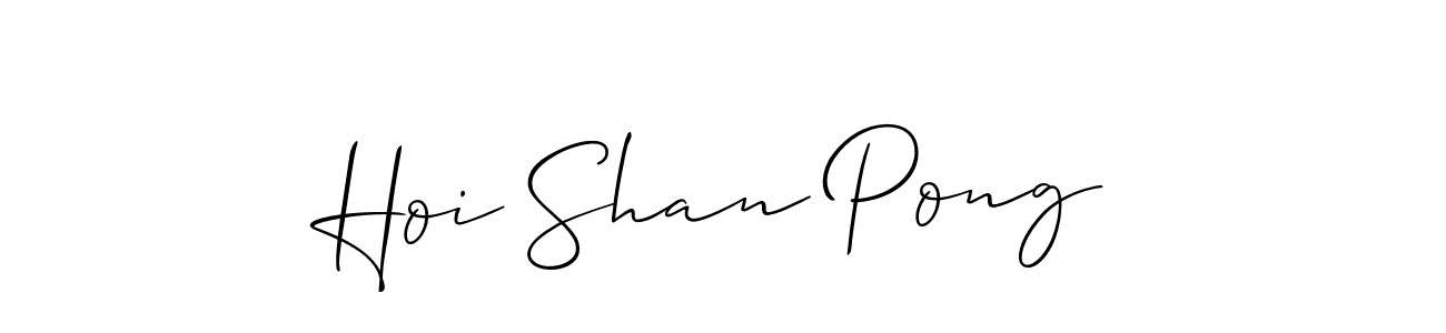 if you are searching for the best signature style for your name Hoi Shan Pong. so please give up your signature search. here we have designed multiple signature styles  using Allison_Script. Hoi Shan Pong signature style 2 images and pictures png