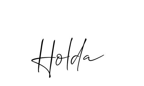 You can use this online signature creator to create a handwritten signature for the name Holda. This is the best online autograph maker. Holda signature style 2 images and pictures png