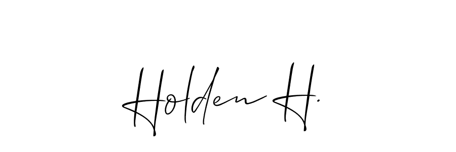 See photos of Holden H. official signature by Spectra . Check more albums & portfolios. Read reviews & check more about Allison_Script font. Holden H. signature style 2 images and pictures png