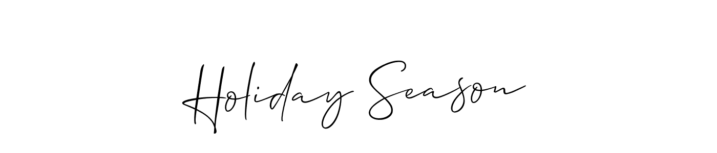See photos of Holiday Season official signature by Spectra . Check more albums & portfolios. Read reviews & check more about Allison_Script font. Holiday Season signature style 2 images and pictures png