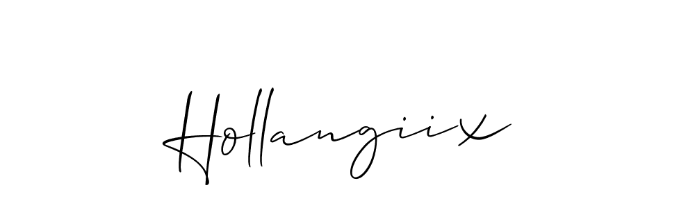 Make a beautiful signature design for name Hollangiix. Use this online signature maker to create a handwritten signature for free. Hollangiix signature style 2 images and pictures png