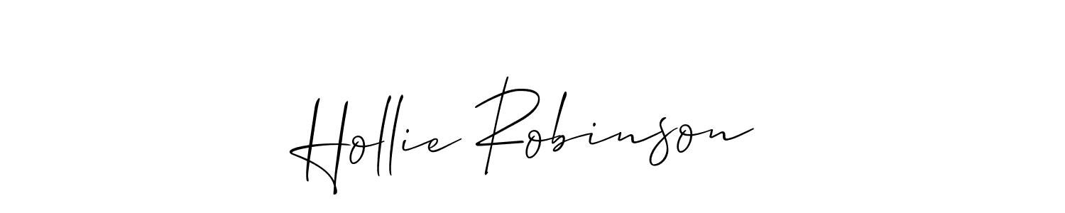 See photos of Hollie Robinson official signature by Spectra . Check more albums & portfolios. Read reviews & check more about Allison_Script font. Hollie Robinson signature style 2 images and pictures png