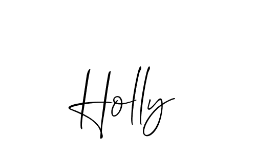 Make a beautiful signature design for name Holly. With this signature (Allison_Script) style, you can create a handwritten signature for free. Holly signature style 2 images and pictures png