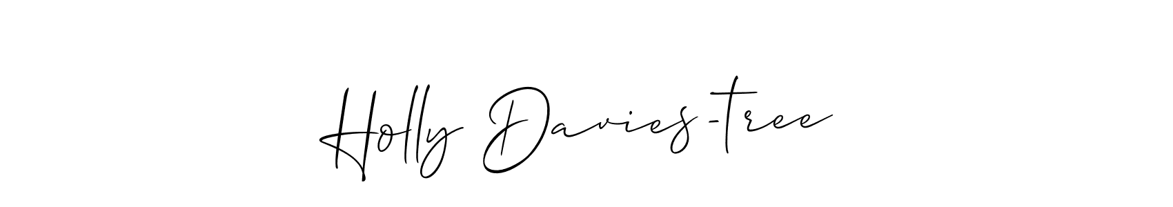 You can use this online signature creator to create a handwritten signature for the name Holly Davies-tree. This is the best online autograph maker. Holly Davies-tree signature style 2 images and pictures png