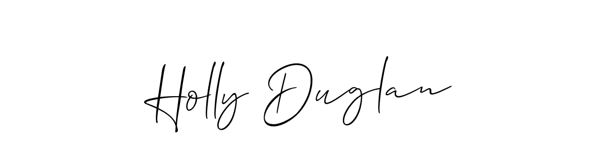 Make a short Holly Duglan signature style. Manage your documents anywhere anytime using Allison_Script. Create and add eSignatures, submit forms, share and send files easily. Holly Duglan signature style 2 images and pictures png