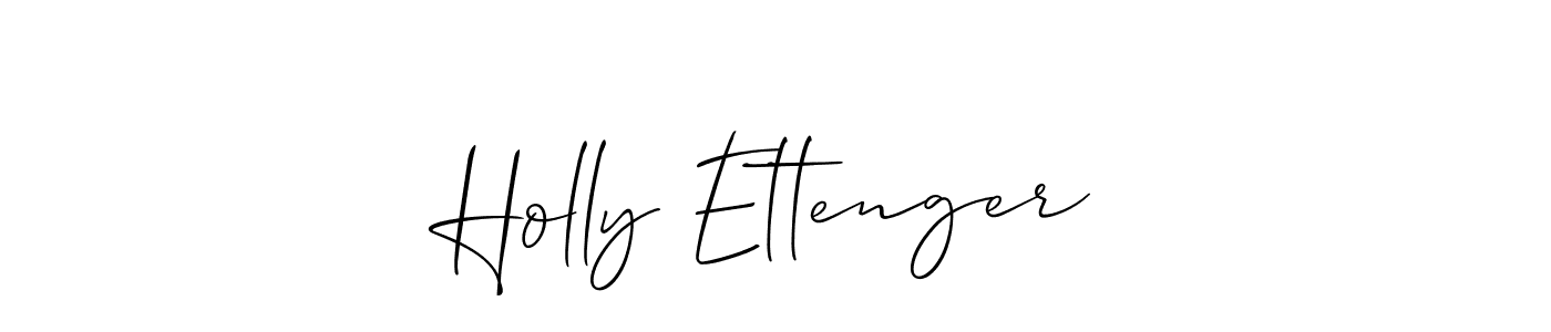 Make a beautiful signature design for name Holly Ettenger. Use this online signature maker to create a handwritten signature for free. Holly Ettenger signature style 2 images and pictures png