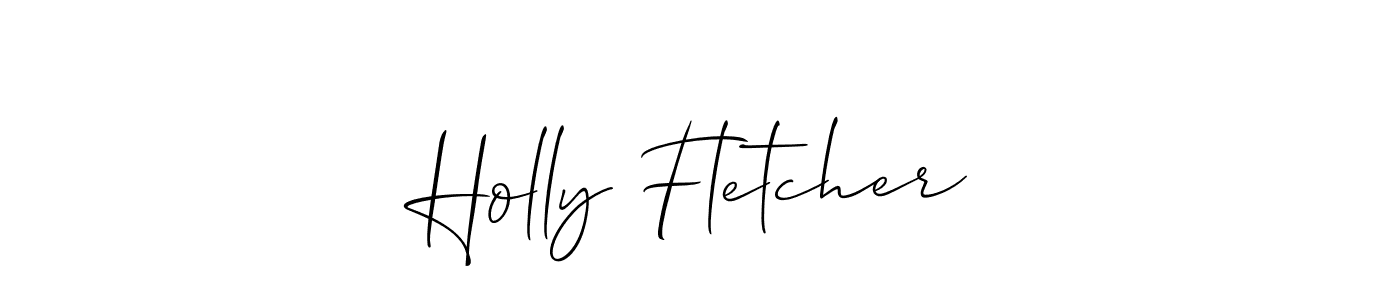 Check out images of Autograph of Holly Fletcher name. Actor Holly Fletcher Signature Style. Allison_Script is a professional sign style online. Holly Fletcher signature style 2 images and pictures png