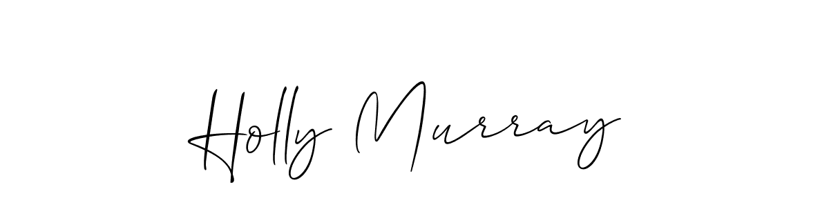 Also we have Holly Murray name is the best signature style. Create professional handwritten signature collection using Allison_Script autograph style. Holly Murray signature style 2 images and pictures png