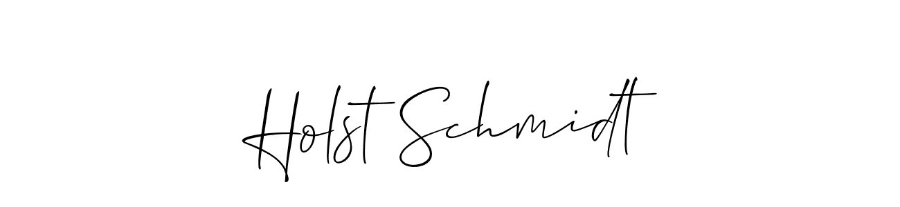 Check out images of Autograph of Holst Schmidt name. Actor Holst Schmidt Signature Style. Allison_Script is a professional sign style online. Holst Schmidt signature style 2 images and pictures png