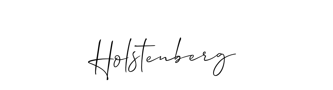 The best way (Allison_Script) to make a short signature is to pick only two or three words in your name. The name Holstenberg include a total of six letters. For converting this name. Holstenberg signature style 2 images and pictures png