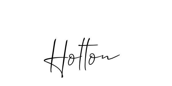 How to make Holton signature? Allison_Script is a professional autograph style. Create handwritten signature for Holton name. Holton signature style 2 images and pictures png