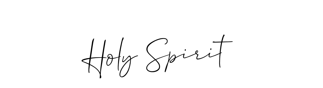 Best and Professional Signature Style for Holy Spirit. Allison_Script Best Signature Style Collection. Holy Spirit signature style 2 images and pictures png