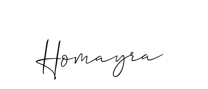 Similarly Allison_Script is the best handwritten signature design. Signature creator online .You can use it as an online autograph creator for name Homayra. Homayra signature style 2 images and pictures png