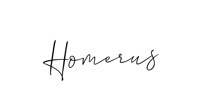 Homerus stylish signature style. Best Handwritten Sign (Allison_Script) for my name. Handwritten Signature Collection Ideas for my name Homerus. Homerus signature style 2 images and pictures png