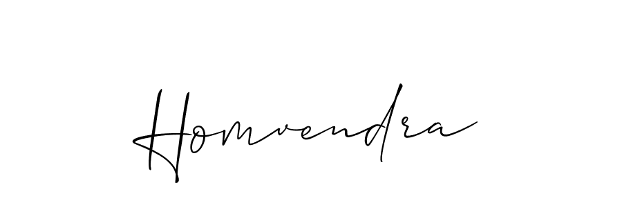 Homvendra stylish signature style. Best Handwritten Sign (Allison_Script) for my name. Handwritten Signature Collection Ideas for my name Homvendra. Homvendra signature style 2 images and pictures png