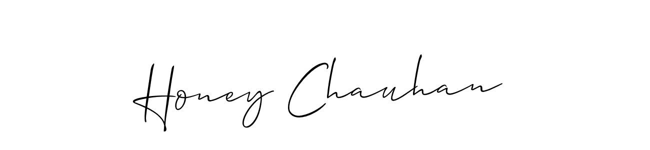 The best way (Allison_Script) to make a short signature is to pick only two or three words in your name. The name Honey Chauhan include a total of six letters. For converting this name. Honey Chauhan signature style 2 images and pictures png