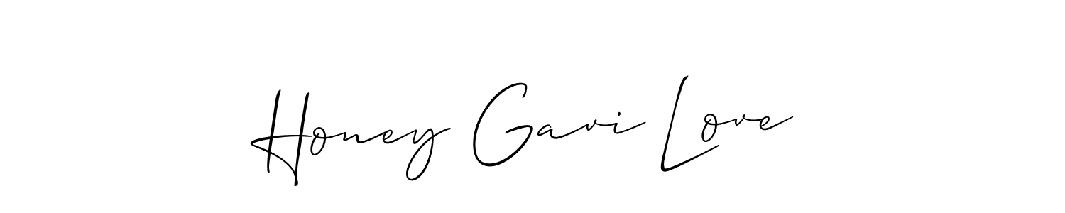 Once you've used our free online signature maker to create your best signature Allison_Script style, it's time to enjoy all of the benefits that Honey Gavi Love name signing documents. Honey Gavi Love signature style 2 images and pictures png