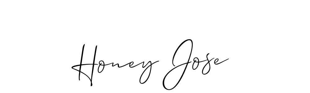 Best and Professional Signature Style for Honey Jose. Allison_Script Best Signature Style Collection. Honey Jose signature style 2 images and pictures png