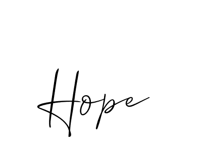 The best way (Allison_Script) to make a short signature is to pick only two or three words in your name. The name Hope include a total of six letters. For converting this name. Hope signature style 2 images and pictures png