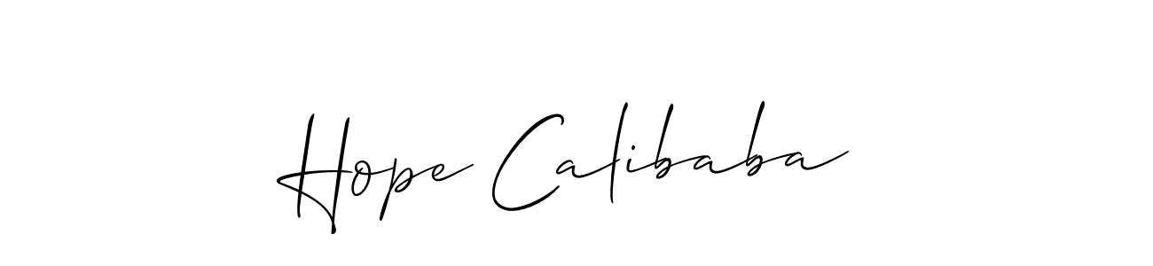 Check out images of Autograph of Hope Calibaba name. Actor Hope Calibaba Signature Style. Allison_Script is a professional sign style online. Hope Calibaba signature style 2 images and pictures png