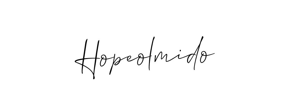 You can use this online signature creator to create a handwritten signature for the name Hopeolmido. This is the best online autograph maker. Hopeolmido signature style 2 images and pictures png