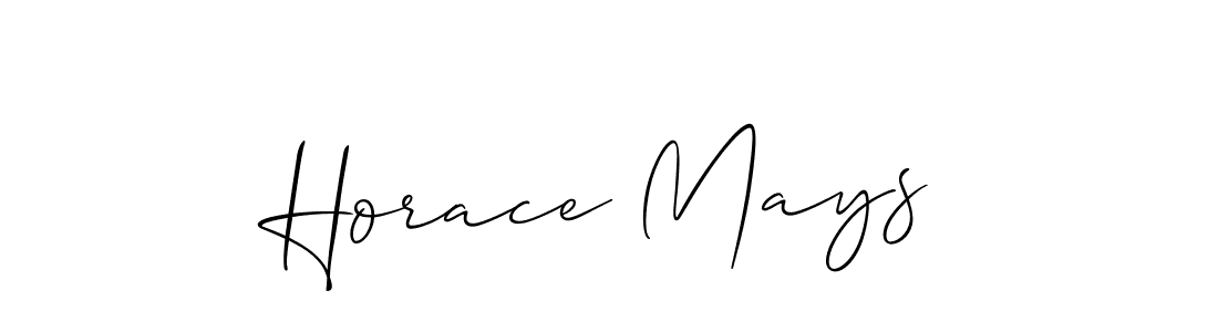 Once you've used our free online signature maker to create your best signature Allison_Script style, it's time to enjoy all of the benefits that Horace Mays name signing documents. Horace Mays signature style 2 images and pictures png