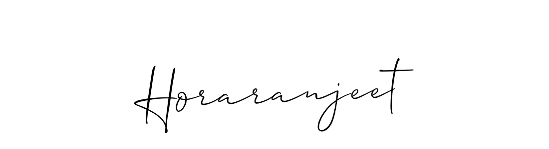 Best and Professional Signature Style for Horaranjeet. Allison_Script Best Signature Style Collection. Horaranjeet signature style 2 images and pictures png