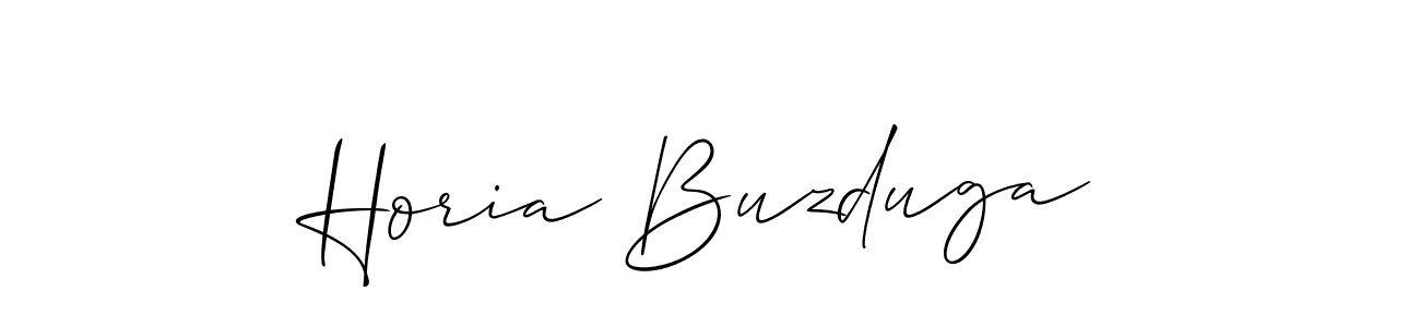 It looks lik you need a new signature style for name Horia Buzduga. Design unique handwritten (Allison_Script) signature with our free signature maker in just a few clicks. Horia Buzduga signature style 2 images and pictures png