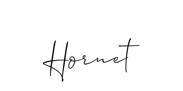 if you are searching for the best signature style for your name Hornet. so please give up your signature search. here we have designed multiple signature styles  using Allison_Script. Hornet signature style 2 images and pictures png
